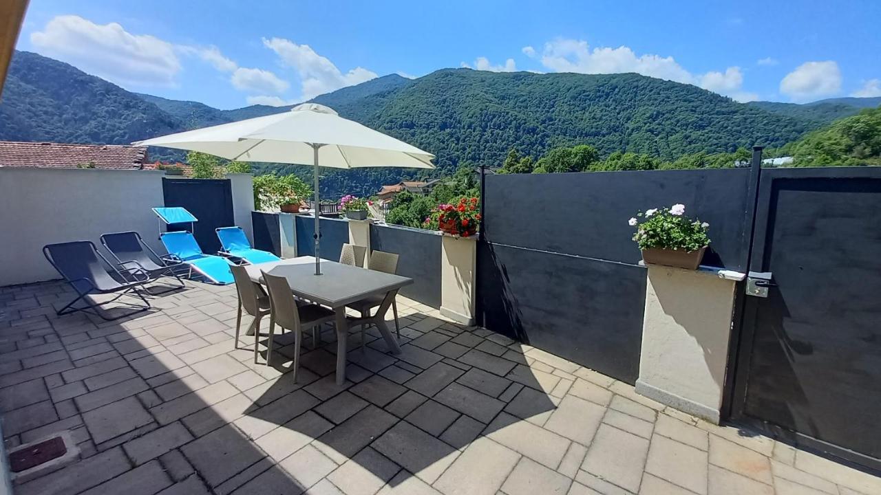 Vallemaira House Casa Belvedere Luce & Sole 10 Posti Letto San Damiano Macra المظهر الخارجي الصورة